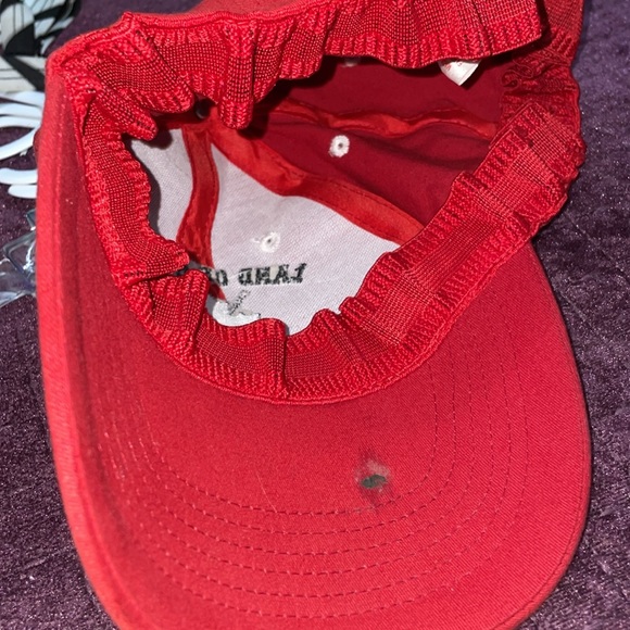 Land of Hockey Canada eat 1867 full back ball cap red and white mens large - Picture 4 of 4